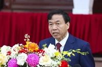 Chủ tịch Ủy ban Nhân dân tỉnh Điện Biên Lê Văn Lương. (Nguồn: TTXVN)