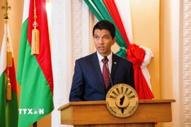 Tổng thống Madagascar Andry Rajoelina. (Ảnh: AFP/TTXVN)