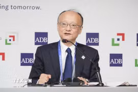 Chủ tịch Ngân hàng Phát triển châu Á (ADB) Masato Kanda. (Ảnh: Kyodo/TTXVN)