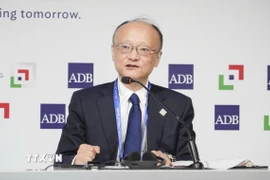 Chủ tịch Ngân hàng Phát triển châu Á (ADB) Masato Kanda. (Ảnh: Kyodo/TTXVN)