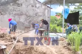 Người dân Mường Than nỗ lực ổn định cuộc sống sau lũ dữ