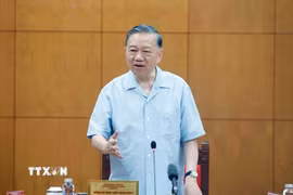 Tổng Bí thư, Chủ tịch nước Tô Lâm phát biểu. (Ảnh: Thống Nhất/TTXVN)