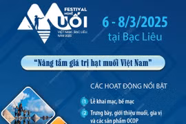 Festival nghề muối Việt Nam 2025: “Hành trình 100 năm nghề Muối - Đời người”
