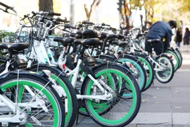 Dịch vụ xe đạp công cộng Seoul. (Nguồn: NEWS1)