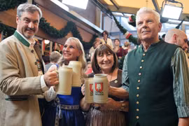 Khai mạc lễ hội bia lớn nhất thế giới - Oktoberfest lần thứ 190