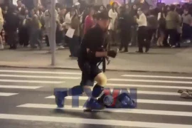 Hiện trường hỗn loạn vụ tấn công ga tàu điện ngầm ở Đài Loan 