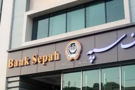 Một chi nhánh ngân hàng Sepah tại Tehran. (Nguồn: iranintl.com)