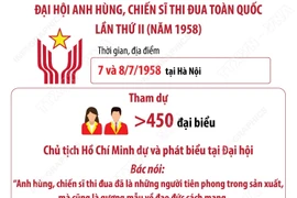 Đại hội Anh hùng, Chiến sỹ thi đua toàn quốc lần thứ II năm 1958