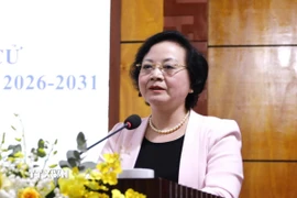 Bí thư Trung ương Đảng, Phó Thủ tướng Chính phủ Phạm Thị Thanh Trà. (Ảnh: Tuấn Anh/TTXVN)