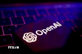 Biểu tượng của Hãng OpenAI. (Ảnh: REUTERS/TTXVN)