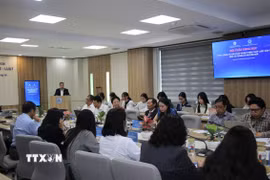 Quang cảnh hội thảo. (Ảnh: Liên Sơn/TTXVN)