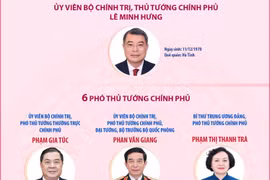 Thủ tướng và các Phó Thủ tướng Chính phủ nhiệm kỳ 2026-2031