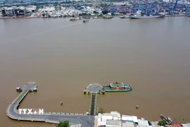 Phà Cát Lái. (Ảnh: Công Phong/TTXVN)