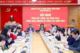 Quang cảnh hội nghị. (Ảnh: Phương Hoa/TTXVN)