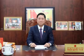 Ông Trần Quốc Nam, Phó Bí thư Tỉnh ủy, Chủ tịch UBND tỉnh Khánh Hòa. (Ảnh: TTXVN phát)