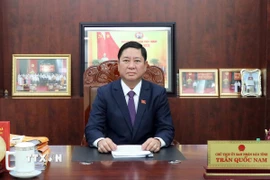 Ông Trần Quốc Nam, Phó Bí thư Tỉnh ủy, Chủ tịch UBND tỉnh Khánh Hòa. (Ảnh: TTXVN phát)