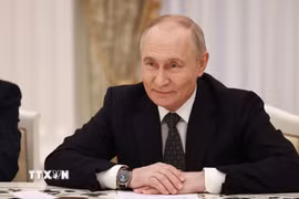 Tổng thống Nga Vladimir Putin. (Ảnh: Dương Giang/TTXVN