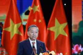 Tổng Bí thư Tô Lâm phát biểu. (Ảnh: Thống Nhất/TTXVN)