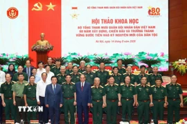 Các đại biểu dự hội thảo. (Ảnh: TTXVN phát)