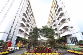 Khu nhà ở xã hội Thiên Phát trong Khu chế xuất Linh Trung 2, Thành phố Hồ Chí Minh. (Ảnh: Thanh Vũ/TTXVN)