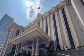 Thường trực Ban Bí thư Trần Cẩm Tú hội kiến Thủ tướng Campuchia Hun Manet