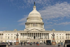 Trụ sở Quốc hội Mỹ ở Washington, D.C. (Ảnh: THX/TTXVN)