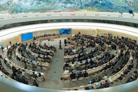 Quang cảnh một cuộc họp của Hội đồng nhân quyền Liên hợp quốc. (Nguồn: Liên hợp quốc)