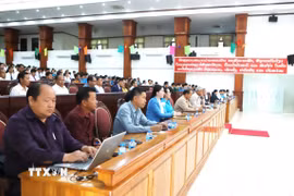 Các đại biểu tham dự Hội nghị. (Ảnh: Xuân Tú/TTXVN)