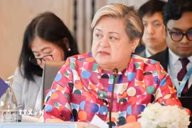 Ngoại trưởng Philippines Theresa Lazaro. (Ảnh: Nikkei Asia/TTXVN)