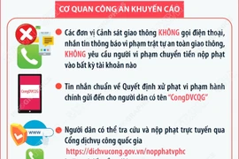 Cảnh báo thủ đoạn lừa đảo qua cổng dịch vụ công quốc gia
