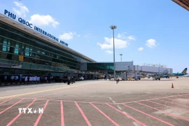 Cảng Hàng không quốc tế Phú Quốc. (Ảnh: Dương Giang/TTXVN)