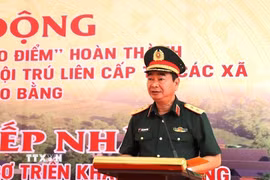 Trung tướng Trương Mạnh Dũng được bổ nhiệm giữ chức Phó Tổng Tham mưu trưởng QĐND Việt Nam. (Ảnh: Chu Hiệu/TTXVN)