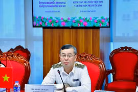 Tổng Kiểm toán Nhà nước Ngô Văn Tuấn tại buổi tiếp xã giao. (Nguồn: Cổng thông tin điện tử Kiểm toán Nhà nước Việt Nam)