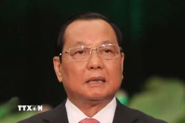Ông Lê Thanh Hải, nguyên Chủ tịch Ủy ban Nhân dân Thành phố Hồ Chí Minh. (Ảnh: TTXVN)