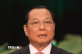 Ông Lê Thanh Hải, nguyên Chủ tịch Ủy ban Nhân dân Thành phố Hồ Chí Minh. (Ảnh: TTXVN)