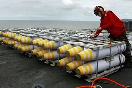 Gói vũ khí không kích bao gồm tối đa 3.414 quả bom BLU-111 và tối đa 3.108 bom GBU-39. (Nguồn: Quân đội Mỹ)