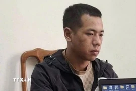 Đối tượng Phạm Văn Thuận. (Ảnh: TTXVN phát)