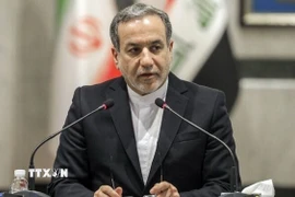 Ngoại trưởng Iran Abbas Araghchi phát biểu tại thủ đô Tehran. (Ảnh: IRNA/TTXVN)