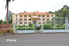 Ủy ban Nhân dân tỉnh Đồng Nai chấp thuận cho Ủy ban Nhân dân phường Bình Phước tiếp nhận trụ sở làm việc của Tỉnh ủy Bình Phước (cũ) để quản lý, bố trí làm Khu Trung tâm hành chính phường Bình Phước mới theo mô hình lưỡng dụng. (Ảnh: Nhật Bình/TTXVN)