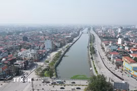 Một góc thành phố Ninh Bình hiện nay. (Ảnh: Đức Phương/TTXVN)