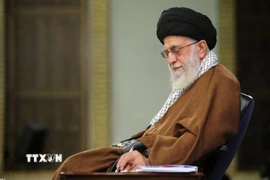 Lãnh tụ tối cao Iran Ali Khamenei. (Ảnh: IRNA/TTXVN)