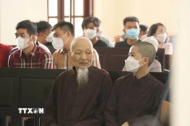 Bị cáo Lê Tùng Vân tại phiên tòa hồi tháng 7/2022. (Ảnh: Bùi Giang/TTXVN)