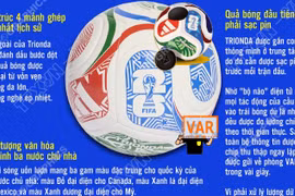 Những điều lý thú về trái bóng Trionda tại World Cup 2026