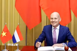 Đại sứ Hà Lan Kees van Baar. (Ảnh: Thống Nhất/TTXVN)