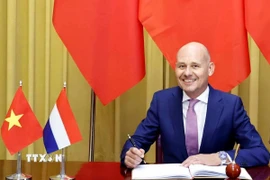 Đại sứ Hà Lan Kees van Baar. (Ảnh: Thống Nhất/TTXVN)