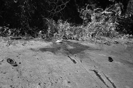 Hiện trường vụ việc (Ảnh: Công an Bắc Ninh cung cấp)