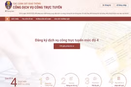 Vận hành trang thông tin mới cung cấp dịch vụ công về cấp, đổi giấy phép lái xe