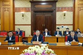 Tổng Bí thư Tô Lâm phát biểu chỉ đạo. (Ảnh: Thống Nhất/TTXVN)