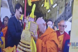 Ấn Độ chào đón sự trở về của xá lợi Phật linh thiêng