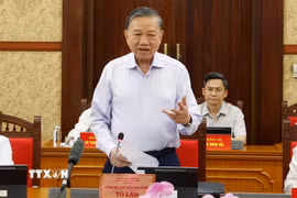 Tổng Bí thư, Chủ tịch nước chủ trì phiên họp Ban Chỉ đạo Trung ương về phát triển khoa học, công nghệ, đổi mới sáng tạo và chuyển đổi số. (Ảnh: Thống Nhất/TTXVN)